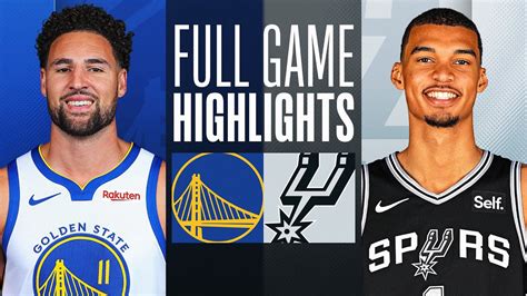 warriors vs spurs|Warriors 112.